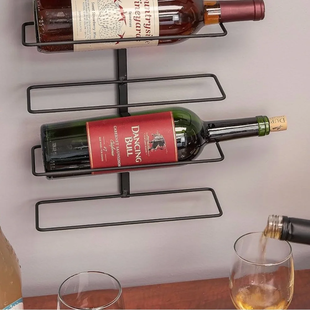 Wine/Champagne bundle Wine display, wine glass rack & 4 Laurent Perrier glasses